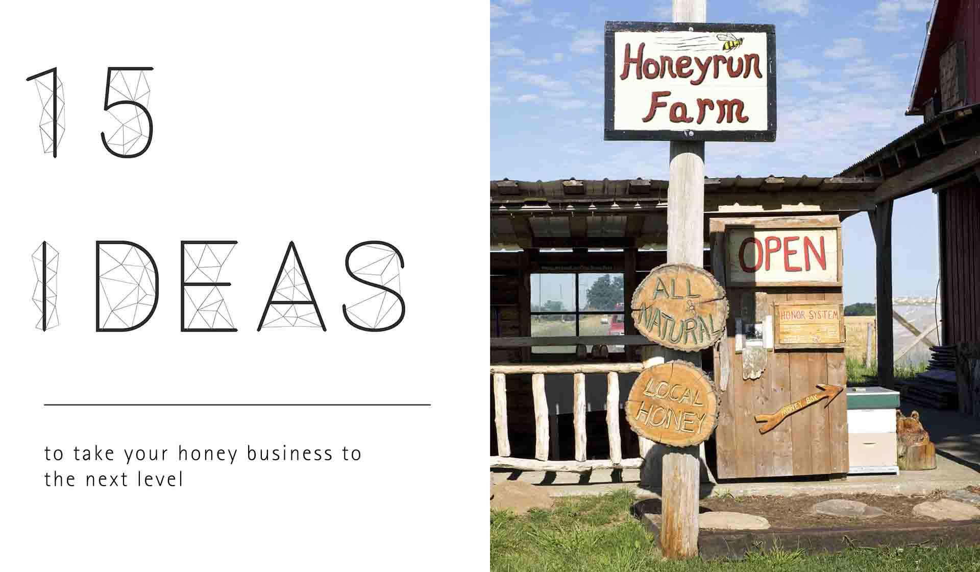 15 Ideas to Take Your Honey Business to the Next Level