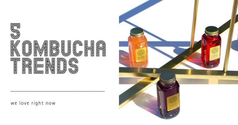 Five Kombucha Bottle Branding Trends We Love Right Now