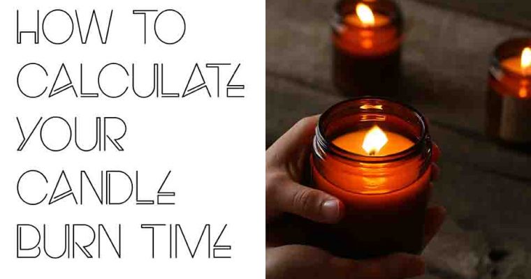 Calculating Your Candle Burn Time