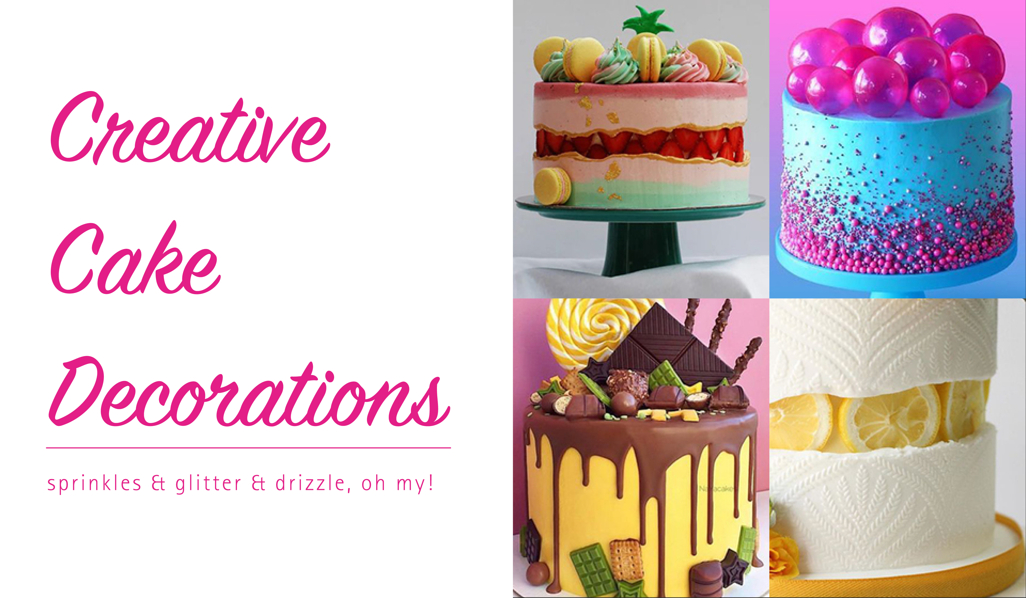 Creative Cake Decorations