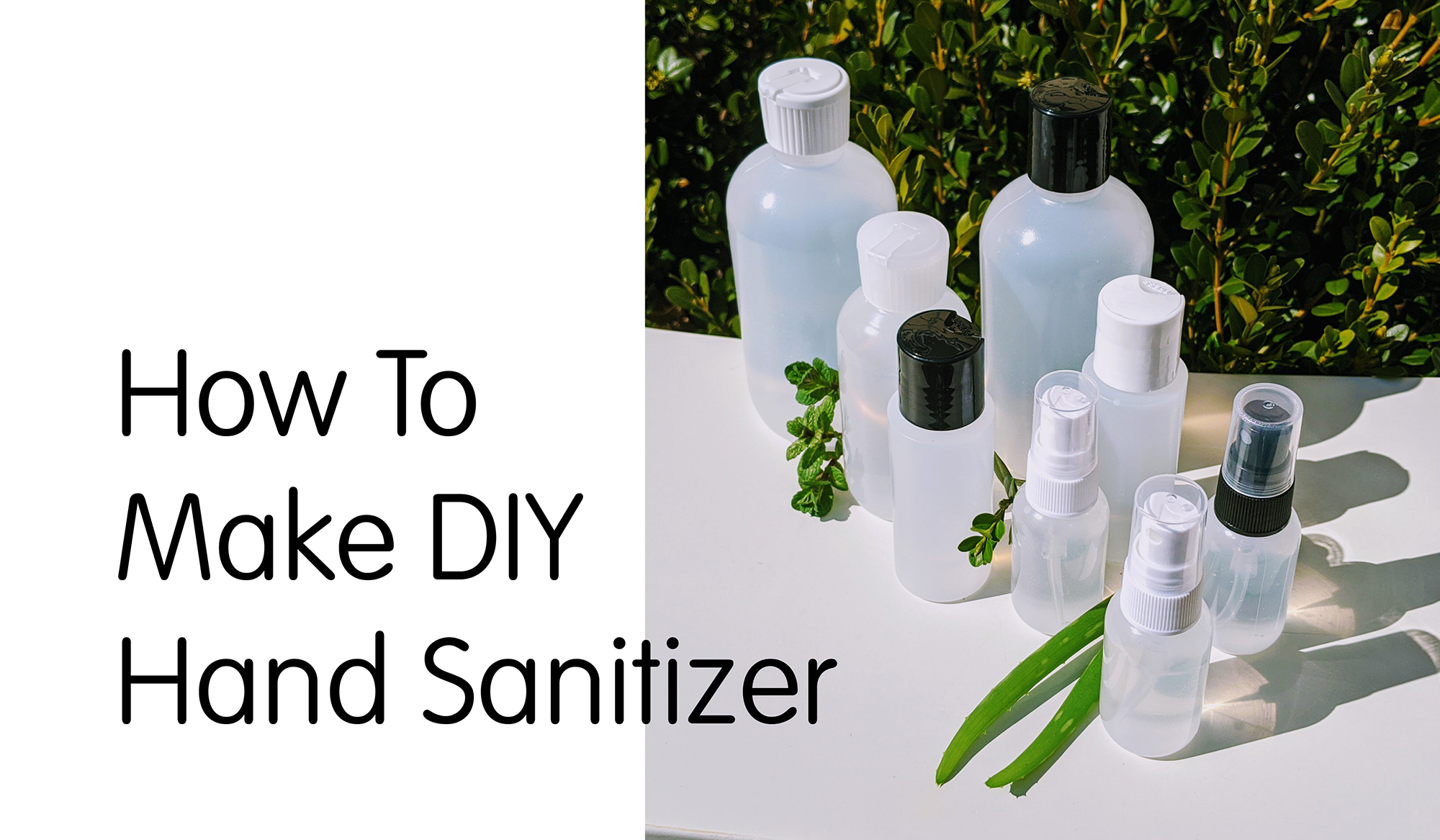 How To Make DIY Hand Sanitizer