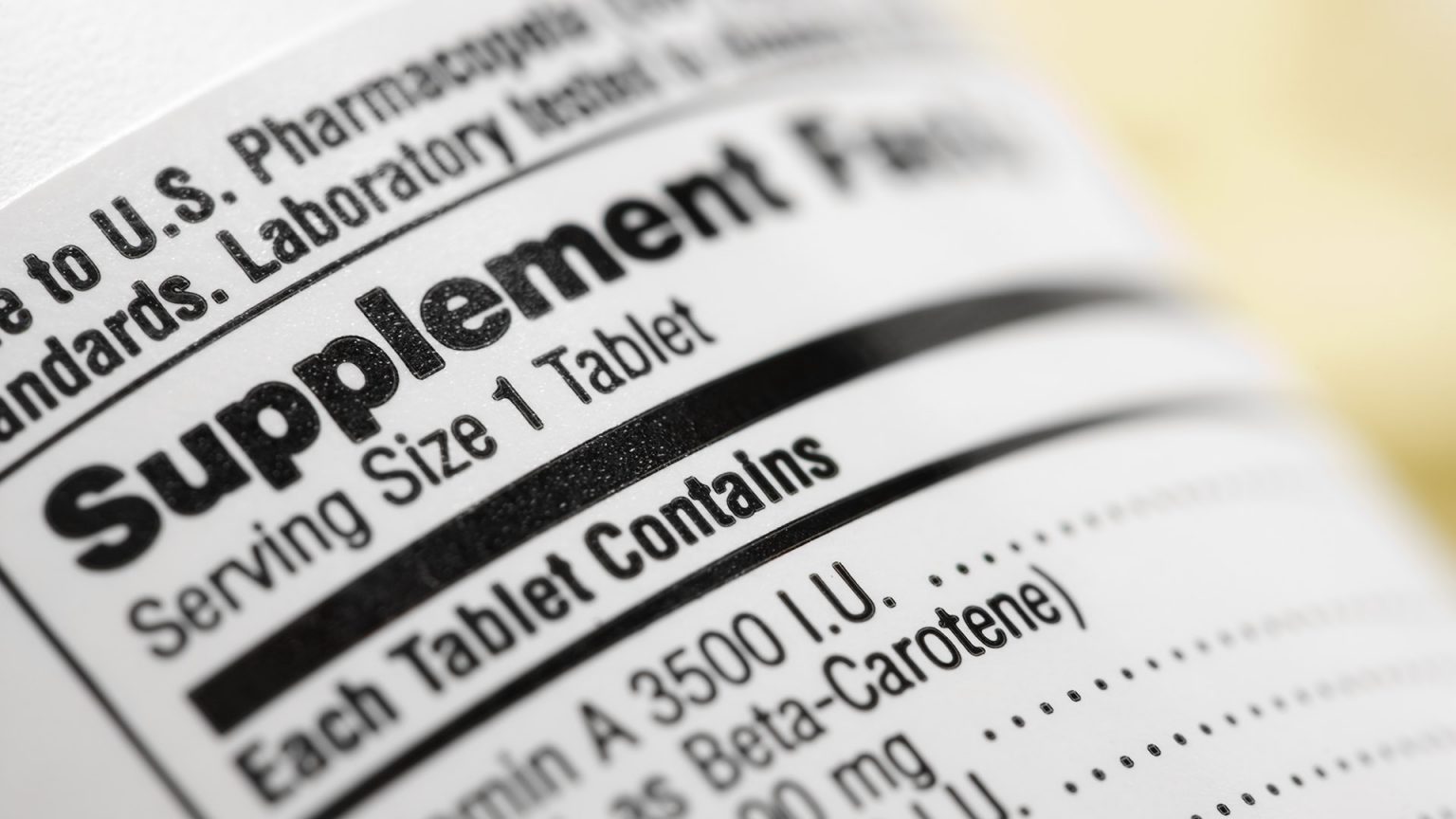 The Dietary Supplement Health and Education Act of 1994 BottleStore