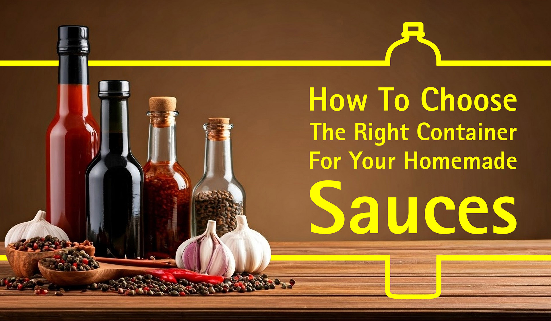 How to Choose the Right Container for Your Homemade Sauces