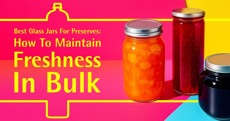 Best Glass Jars for Preserves: How to Maintain Freshness in Bulk