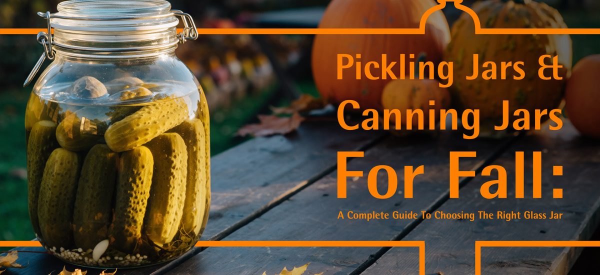 Pickling Jars and Canning Jars for Fall: A Complete Guide to Choosing the Right Glass Jars