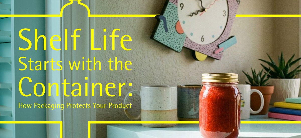 Shelf Life Starts with the Container: How Packaging Protects Your Product